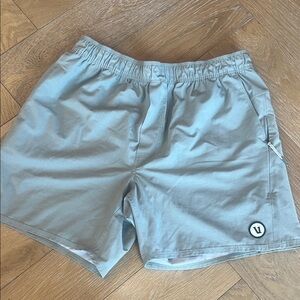 Light Green Vuori Men’s Athletic Shorts